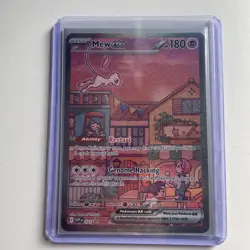 Pokemon Company Mew ex 053 SV Promo Full Art Holo 180 HP English - Image 1