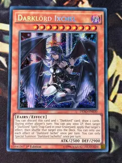 Yugioh: Darklord Ixchel - DESO-EN030 - Secret Rare - 1st Edition - NM - Image 1