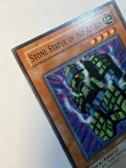 Yugioh! Stone Statue of the Aztecs AST-014 1st Edition! VLP - Image 3