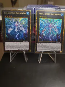 2x Yu-Gi-Oh! Number 37: Hope Woven Dragon Spider Shark - PGL3-EN007 1st ED-NM - Image 1