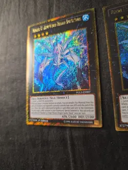 2x Yu-Gi-Oh! Number 37: Hope Woven Dragon Spider Shark - PGL3-EN007 1st ED-NM - Image 3
