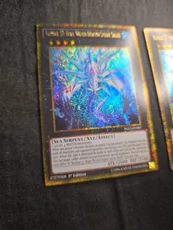 2x Yu-Gi-Oh! Number 37: Hope Woven Dragon Spider Shark - PGL3-EN007 1st ED-NM - Image 4