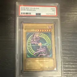 Konami Yu-Gi-Oh! Dark Magician SDY-006 Ultra Rare Unlimited PSA 7 (2002) - Image 1
