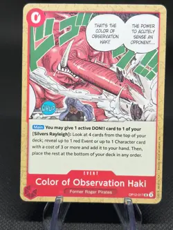 One Piece OP-12 Legacy of the Master RED + GREEN Singles *CHOOSE* - Image 4