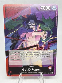 One Piece Gol D. Roger OP13-003 Leader OP-13 Carrying On His Will - Image 1