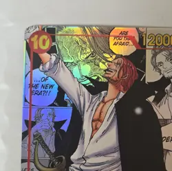One Piece TCG Shanks OP09-004 Manga Rare SR Foil Near Mint - Image 4