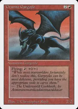 Granite Gargoyle Revised Edition LP MTG - Image 1