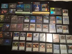 Huge Magic The Gathering Lot 400+ Card Lot! Sealed Commander Decks Big Hits!! - Image 1