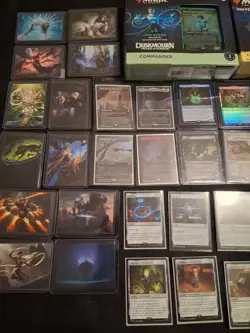 Huge Magic The Gathering Lot 400+ Card Lot! Sealed Commander Decks Big Hits!! - Image 2