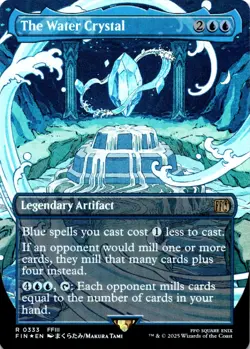 The Water Crystal (Borderless) FOIL R FINAL FANTASY 333 NM - Image 1