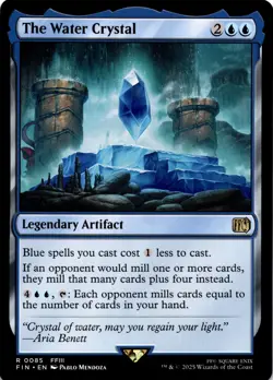 MTG The Water Crystal NON-FOIL NM 85 FINAL FANTASY Magic the Gathering - Image 1