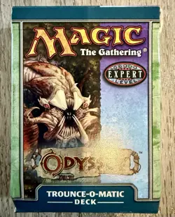 Magic The Gathering ODYSSEY TROUNCE-O-MATIC Theme Deck Box 2001 - Image 1