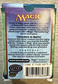 Magic The Gathering ODYSSEY TROUNCE-O-MATIC Theme Deck Box 2001 - Image 4
