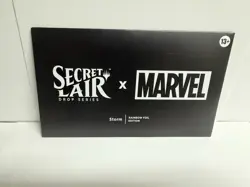 Magic: The Gathering Secret Lair x Marvel Storm Rainbow Foil SEALED NM 🔥 ⛈ - Image 2