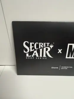 Magic: The Gathering Secret Lair x Marvel Storm Rainbow Foil SEALED NM 🔥 ⛈ - Image 4