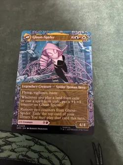 Gwen Stacy (0209) (Borderless) #209 Marvel's Spider-Man Magic The Gathering MTG - Image 2