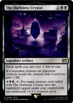 MTG The Darkness Crystal NON-FOIL NM 96 FINAL FANTASY Magic the Gathering - Image 1
