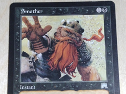 Smother - Onslaught Regular MTG Magic the Gathering Vintage Instant Played/LP - Image 3