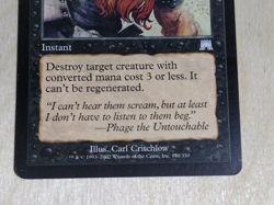Smother - Onslaught Regular MTG Magic the Gathering Vintage Instant Played/LP - Image 4