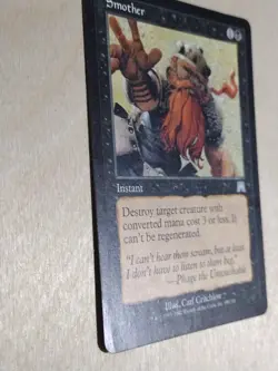 Smother - Onslaught Regular MTG Magic the Gathering Vintage Instant Played/LP - Image 5