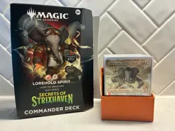 Magic: The Gathering Lorehold Spirit Commander Precon + Ultimate Guard Deck Box - Image 1