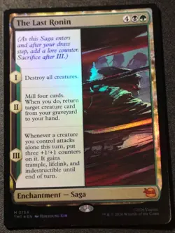 The Last Ronin - Foil - TMT - MTG - NM - EN - 0154 - Image 1
