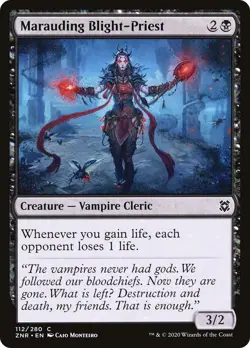LP - Marauding Blight-Priest [ZNR - 112] Zendikar Rising - Image 1