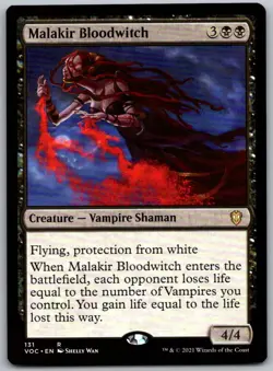 Malakir Bloodwitch 131 Commander: Innistrad: Crimson Vow Magic: The Gathering NM - Image 1