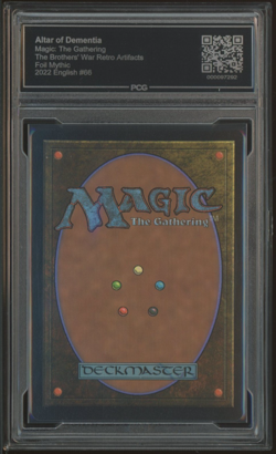 2022 Magic The Gathering LOTR Serialized Mythic Altar of Dementia #66 PCG 8.5 - Image 2