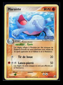 Carte Pokemon Maraiste 44/115 Reverse Ex Forces Cachees Bloc EX FR 1 - Image 1