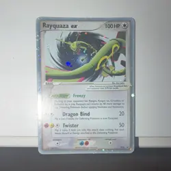 Nintendo Pokemon TCG Rayquaza ex 039 EX Promo Holo English 100HP 2006 - Image 1