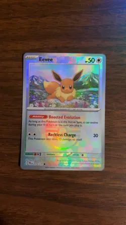 Eevee (Poke Ball Pattern) - 074/131 - Prismatic Evolutions - NM/M - Image 1