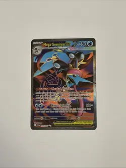 Pokemon TCG Mega Greninja EX 100/086 Chaos Rising Secret Rare Full Art Holo ENG - Image 1