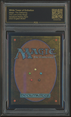 2023 Magic The Gathering LOTR Serialized Mythic White Tower of Ecthelion PCG 9.5 - Image 2