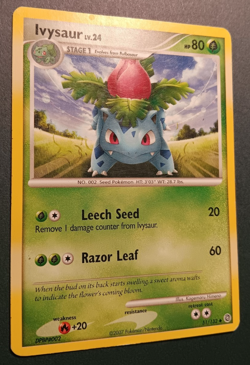 Ivysaur 51/132 Secret Wonders 2007 Vintage Pokemon Card Non-Holo MP - Image 2