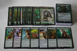 MTG CCG GUIDED BY NATURE Commander Anthology II Complete Deck NM - Image 1