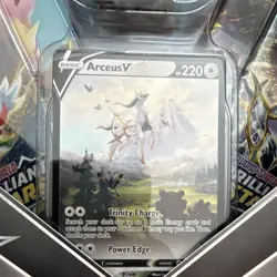 Pokemon TCG Arceus V Figure Collection Box w/ Promo Card English 2022 - Image 5