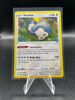 Snorlax 131/185 Holo Rare Vivid Voltage Pokemon Near Mint - Image 1