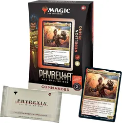 Magic the Gathering Phyrexia All Will Be One Rebellion Rising Commander Deck - Image 1