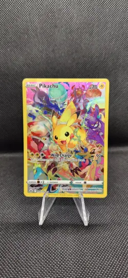 Pokemon TCG 2023 Pikachu (Secret) 160/159 Secret Rare Crown Zenith Holofoil NM - Image 1