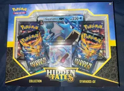 Pokemon Hidden Fates GX Collection Box Gyarados NEW - Image 1