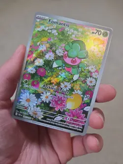 Pokemon Pitch Black Fomantis Illustration Rare 085/084 M/NM - Image 1