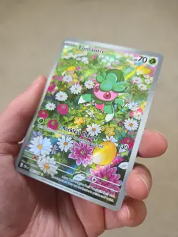 Pokemon Pitch Black Fomantis Illustration Rare 085/084 M/NM - Image 2