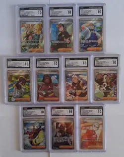 Pokemon Card Lot - 10 CGC Gem Mint 10s - Image 1