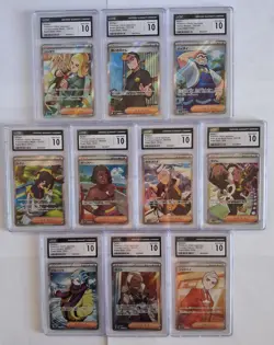 Pokemon Card Lot - 10 CGC Gem Mint 10s - Image 3