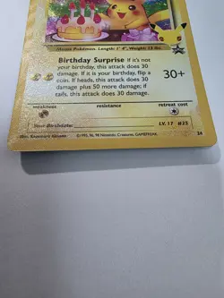 Pokemon TCG ______'s Pikachu 24/53 Celebrations Classic Collection Holo Promo - Image 2