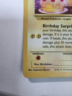 Pokemon TCG ______'s Pikachu 24/53 Celebrations Classic Collection Holo Promo - Image 5