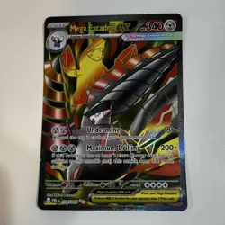 The Pokemon Company Mega Excadrill EX 103/084 Phantom Forces Secret Holo - Image 1