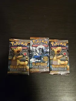 Pokemon TCG - Heart Gold Soul Silver Booster Packs (Spanish) Sealed - Image 1