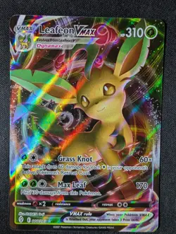 Leafeon VMAX 008/203 NM Pokemon TCG SWSH07: Evolving Skies - Image 1